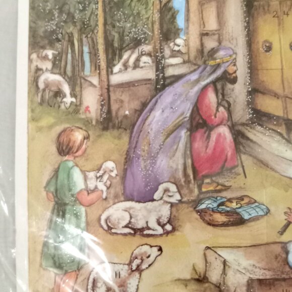 Vintage Korsch Verlag Honoring King Jesus Christ Advent Calendar Germany - Picture 5 of 10